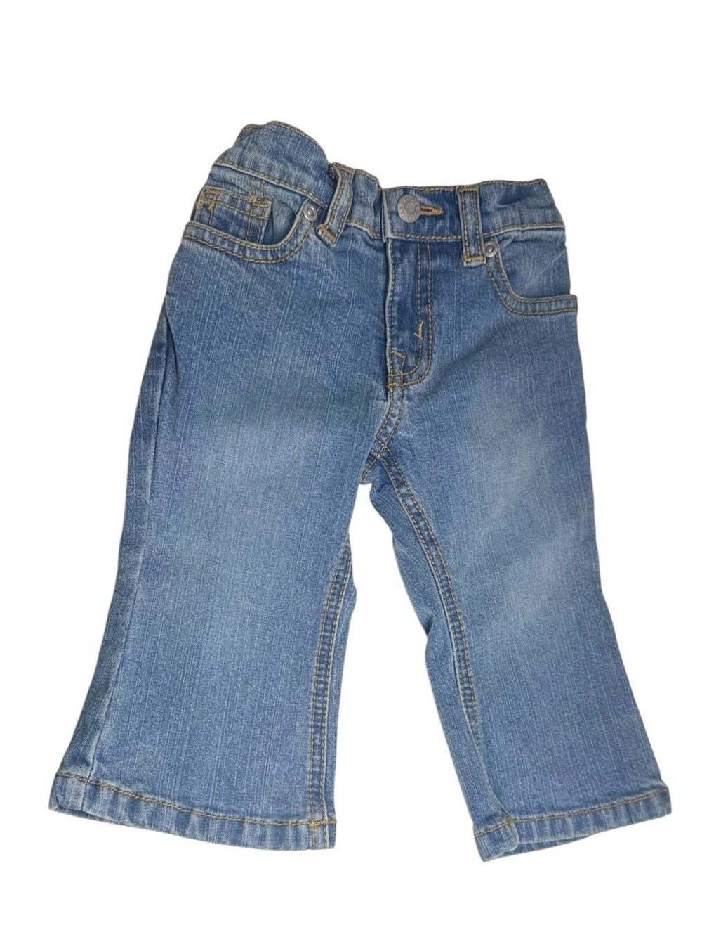 The Children's Place Baby Girl Flare Jeans Size 12 Months Stretch Denim NWT